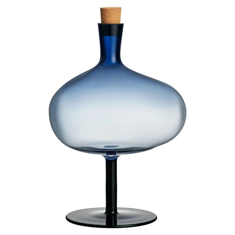 

Kosta Boda - Bod bottle midnight blue 295mm